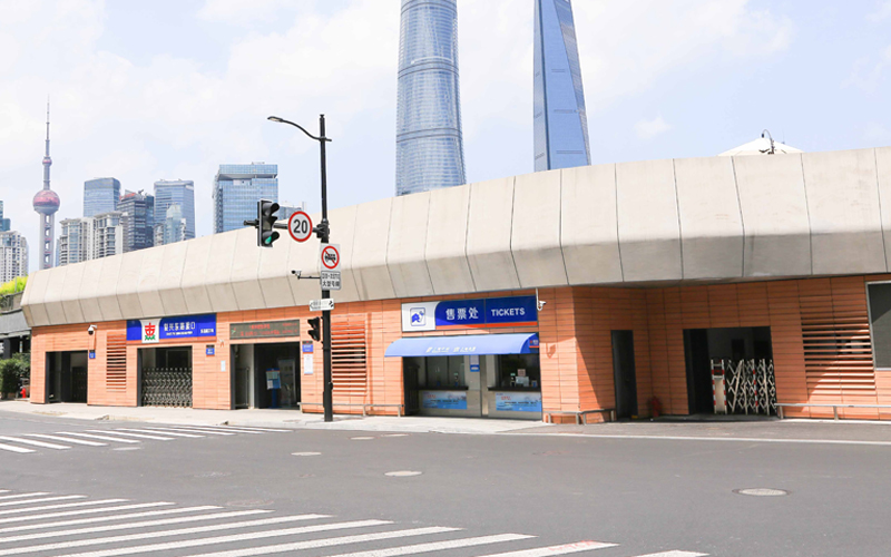 上海复兴路轮渡站（GRC景观带）